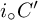 i Subscript ring Baseline upper C prime