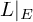 upper L vertical bar Subscript upper E Baseline