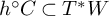 h Superscript ring Baseline upper C subset of upper T Superscript asterisk Baseline upper W