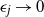 epsilon Subscript j Baseline right arrow 0