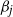 beta Subscript j