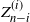 upper Z Subscript n minus i Superscript left parenthesis i right parenthesis