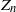 upper Z Subscript n