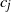 c Subscript j
