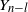 upper Y Subscript n minus l
