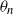 theta Subscript n