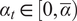 alpha t element of 0 alpha bar