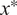 x asterisk