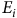 upper E Subscript i