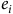 e Subscript i