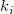 k Subscript i