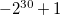 minus 2 Superscript 30 plus 1