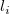 l Subscript i