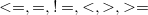 less than monospace equals comma monospace equals comma monospace factorial monospace equals comma less than comma greater than comma greater than monospace equals
