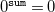 0 Superscript monospace s monospace u monospace m Baseline equals 0