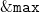 monospace ampersand monospace m monospace a monospace x