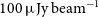 100 mu normal upper J normal y normal b normal e normal a normal m Superscript negative 1