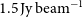 1.5 normal upper J normal y normal b normal e normal a normal m Superscript negative 1