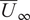 upper U bar infinity
