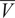 upper V bar