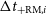 normal upper Delta t Subscript plus normal upper R normal upper M comma i