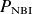 upper P Subscript normal upper N normal upper B normal upper I