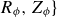upper R Subscript phi Baseline comma upper Z Subscript phi Baseline right brace