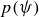p left parenthesis psi right parenthesis