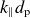 k Subscript parallel to Baseline d Subscript normal p