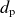 d Subscript normal p