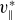 v Subscript parallel to Superscript asterisk