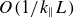 upper O left parenthesis 1 divided by k Subscript parallel to Baseline upper L right parenthesis