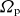 upper Omega Subscript normal p