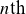 n normal t normal h