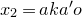 x 2 equals a k a prime o