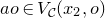 a o element of upper V Subscript script upper C Baseline left parenthesis x 2 comma o right parenthesis