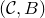 left parenthesis script upper C comma upper B right parenthesis