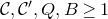 script upper C comma script upper C prime comma upper Q comma upper B greater than or equals 1