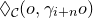 lozenge Subscript script upper C Baseline left parenthesis o comma gamma Subscript i plus n Baseline o right parenthesis