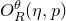 upper O Subscript upper R Superscript theta Baseline left parenthesis eta comma p right parenthesis