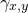 gamma Subscript x comma y