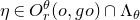 eta element of upper O Subscript r Superscript theta Baseline left parenthesis o comma g o right parenthesis intersection normal upper Lamda Subscript theta