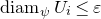 normal d normal i normal a normal m Subscript psi Baseline upper U Subscript i Baseline less than or equals epsilon