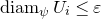 normal d normal i normal a normal m Subscript psi Baseline upper U Subscript i Baseline less than or equals epsilon