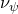 nu Subscript psi