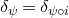 delta Subscript psi Baseline equals delta Subscript psi ring normal i