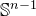 double struck upper S Superscript n minus 1