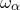 omega Subscript alpha