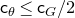 sans serif c Subscript theta Baseline less than or equals sans serif c Subscript upper G Baseline divided by 2