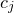 c Subscript j